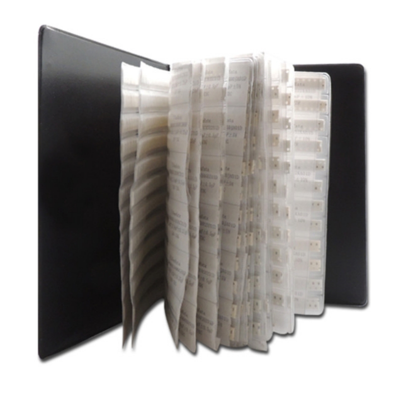 1 unidad de resistencia SMD de 170 valores, 8500 Uds., 1% 0R ~ 10M 0201 0402 0603 0805 1206, Kit surtido de resistencias de libro de muestra
