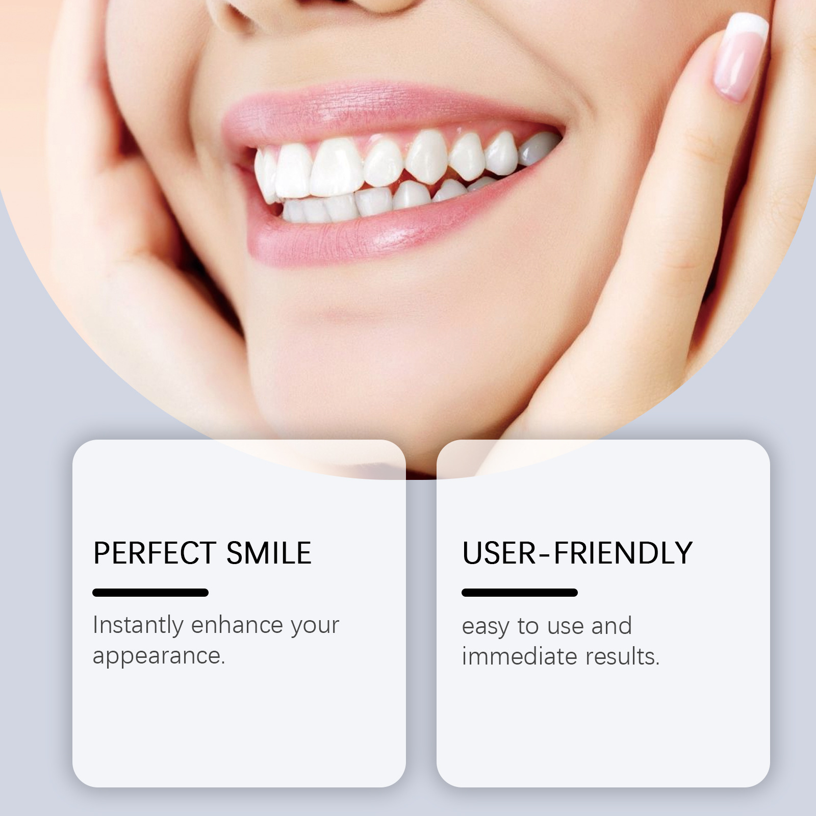 Juego de dentaduras postizas de silicona, 1 Uds., dentaduras postizas temporales que se ajustan a la cavidad bucal, sonrisa perfecta, herramienta para dientes falsos cómoda, soportes para dientes de simulación