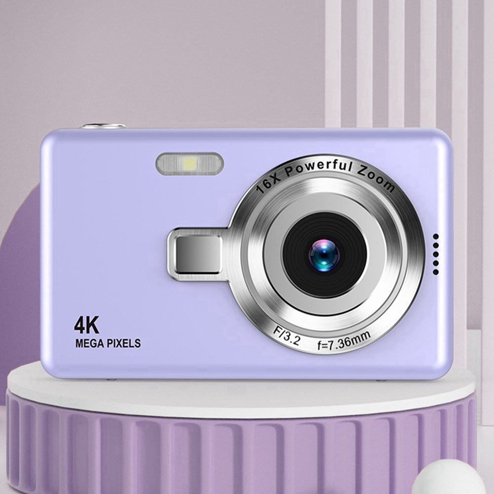 BAAU CCD digitale camera studenten inleiding tot digitale campus Retro Pocket Card Digital Pink zonder geheugenkaart