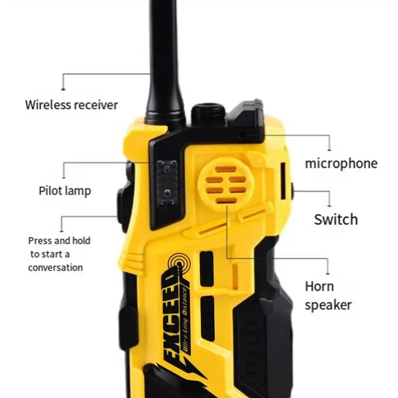 Walkie Talkies mobile phone children Wireless Radio Outdoor Toys Long-Range Walkie Talkie Funny parent-child intercom machine