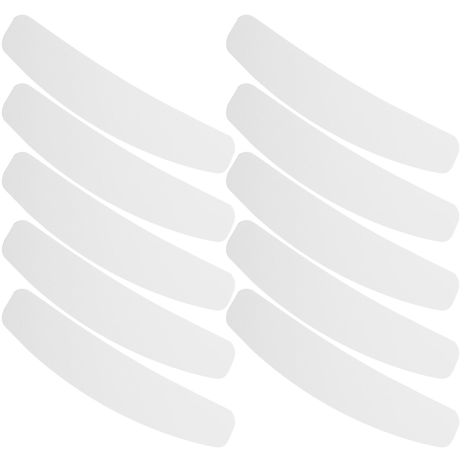 10Pcs Shirt Collar Stays for Men Bend Resistant Adhesive Suit Collar Holders Formal Shirt Accessories Suit Adhesive Stays