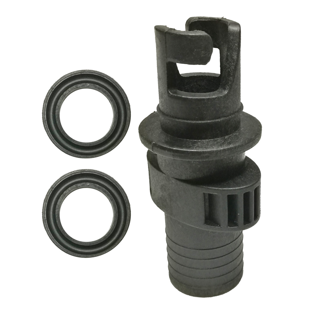 Adaptador de válvula de aire para barco inflable para Kayak, adaptador de válvula de bote de inflado, conector de válvula de tornillo de manguera de bomba de aire
