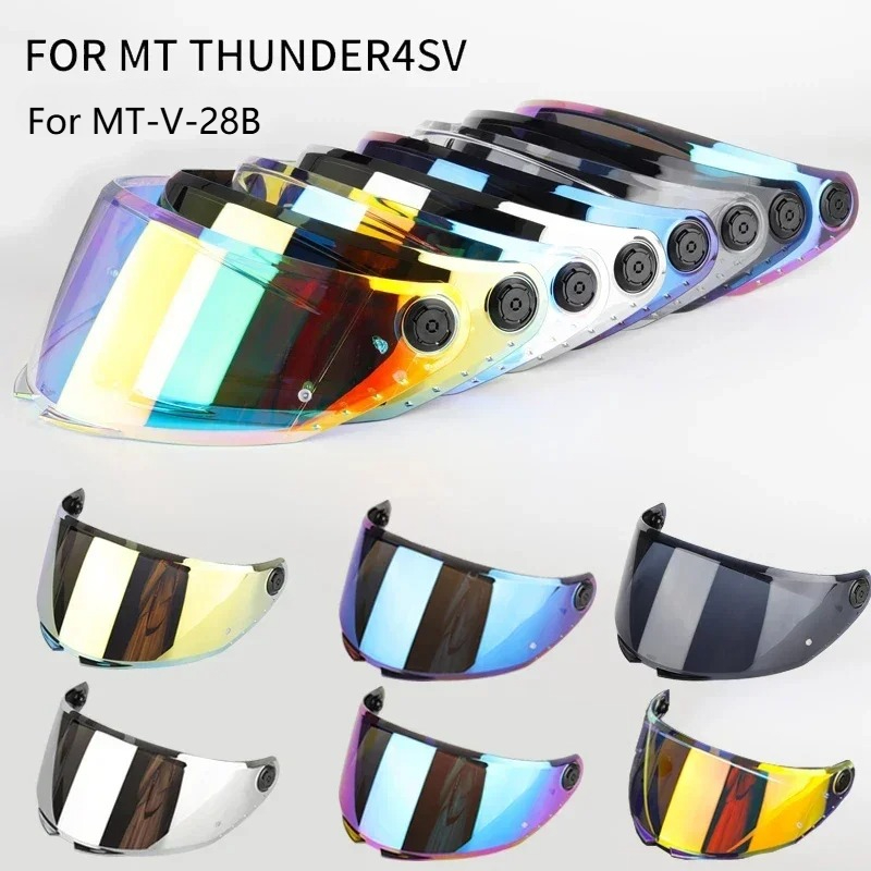 Козырек для шлема для MT THUNDER 4 SV STINGER 2 для MT-V-28B Сменный щиток для шлема Очки Экран Часть шлема Аксессуары