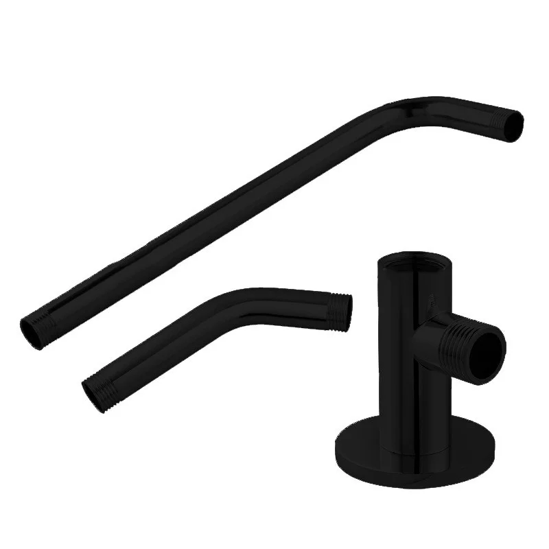 Brazo de ducha montado en el techo, Material de acero inoxidable cromado, accesorios de Hardware para ducha de baño, 1 Uds.