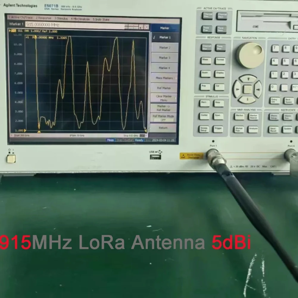 เสาอากาศ Lora 868MHz / 915MHz 5dBi SMA ตัวผู้พร้อมสายต่อ IPEX รอบทิศทางสำหรับ meshtastic Lora 32 V3 LoRaWAN1/2/4ชิ้น