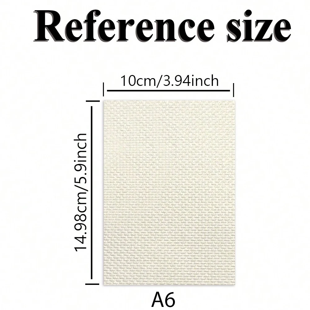 A6/A5 Pearl Collection Cardstock  50 sheets of non-repeating cardstock scrapbooking invitations thank you notes and DIY crafts