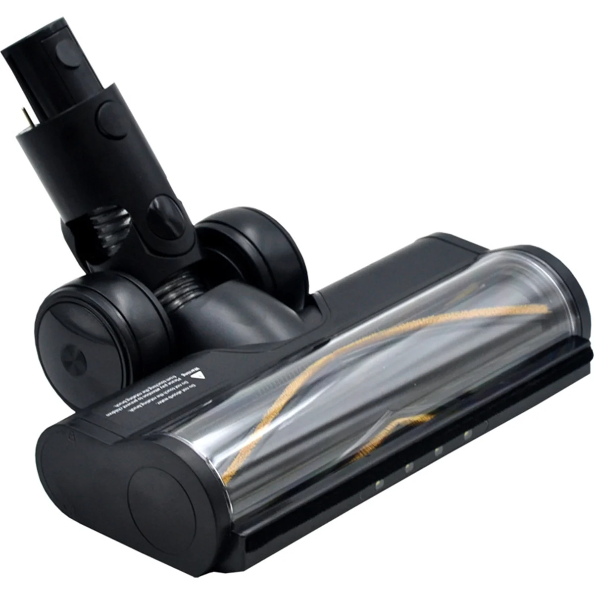 Update Vacuum Electric Floor Brush Attachment for Dreame R10 R20 R30 T30 Floor Soft Roller Brush Head with LED Dust Lights
