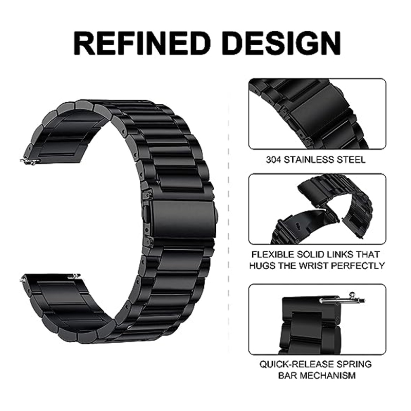 金属ストラップシャオ mi 時計 2 プロ mi 時計カラー Color2 ステンレス鋼バンドシャオ mi 時計 S4 S3 S2 S1 プロ 22 ミリメートル金属コレア