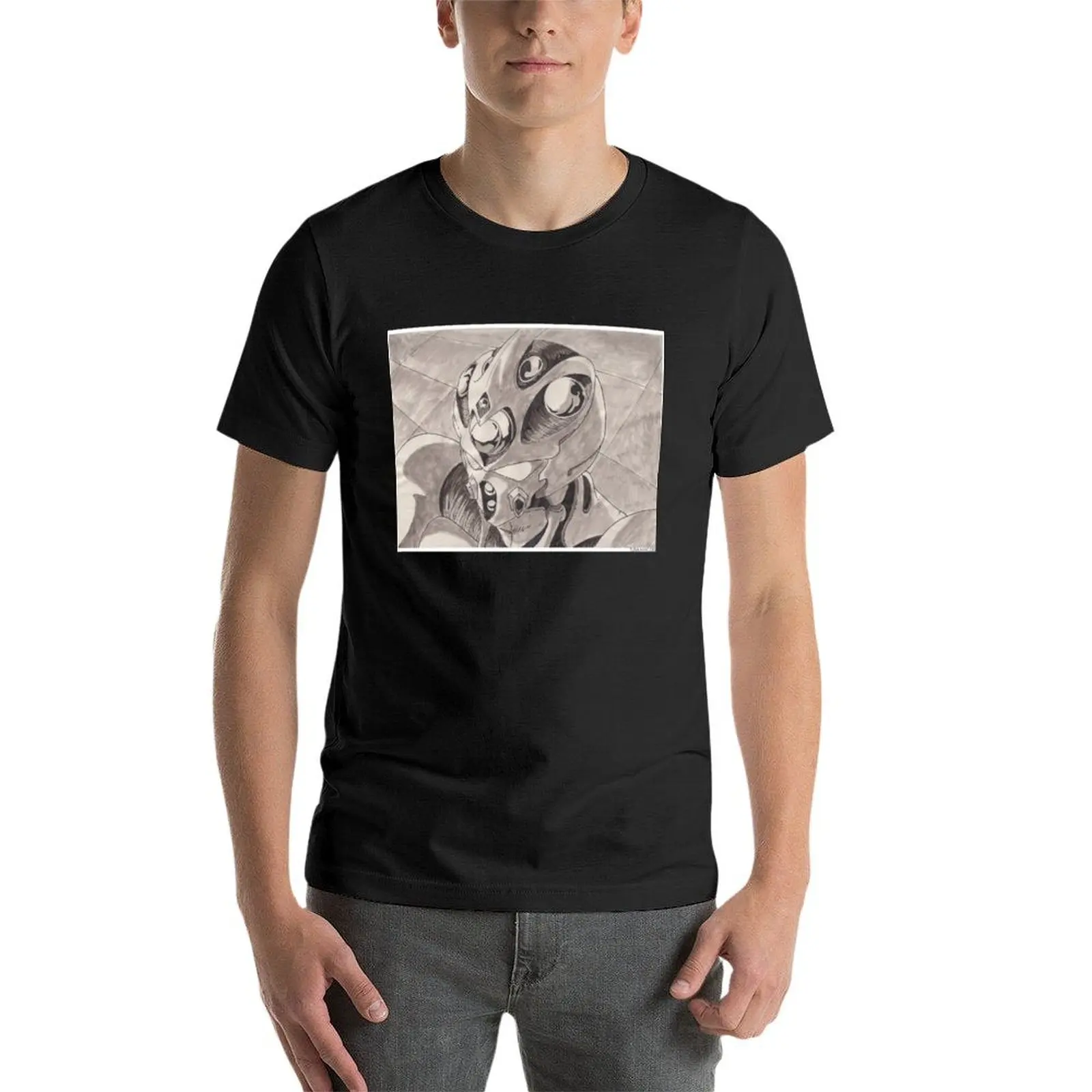 Kaus Guyver Kaus Croswit Kaus Menderita Pria Hadiah Baru dan Kaus Kaus Anime Kaus Grafis Pria