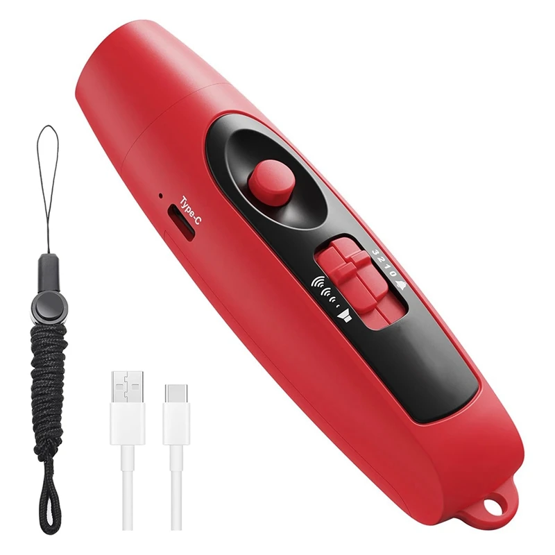 A32R-электронный свисток с USB-зарядкой, для учителя-рефери-тренеров, свисток для спортивных игр на открытом воздухе и кемпинга со шнурком