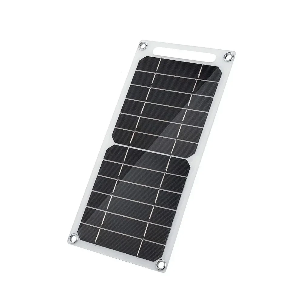 Pannello solare all'ingrosso 1-14 pezzi USB impermeabile escursionismo all'aperto campeggio batteria portatile pannello di ricarica della banca di ricarica del telefono cellulare