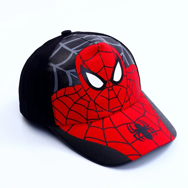 Anime Spiderman Baseball Cap For Boys Girls Autumn Baby Hats Children's Cartoon Fashion Sun Caps Kids Hop Hop Hat 2-8y