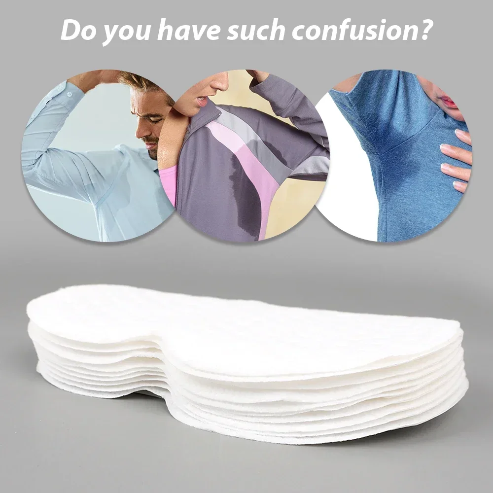 Disposable Invisible Sweat-absorbing Patch Summer Deodorants Pads Underarm Anti Armpit Sweat Pads for Dress Clothes Deodorants