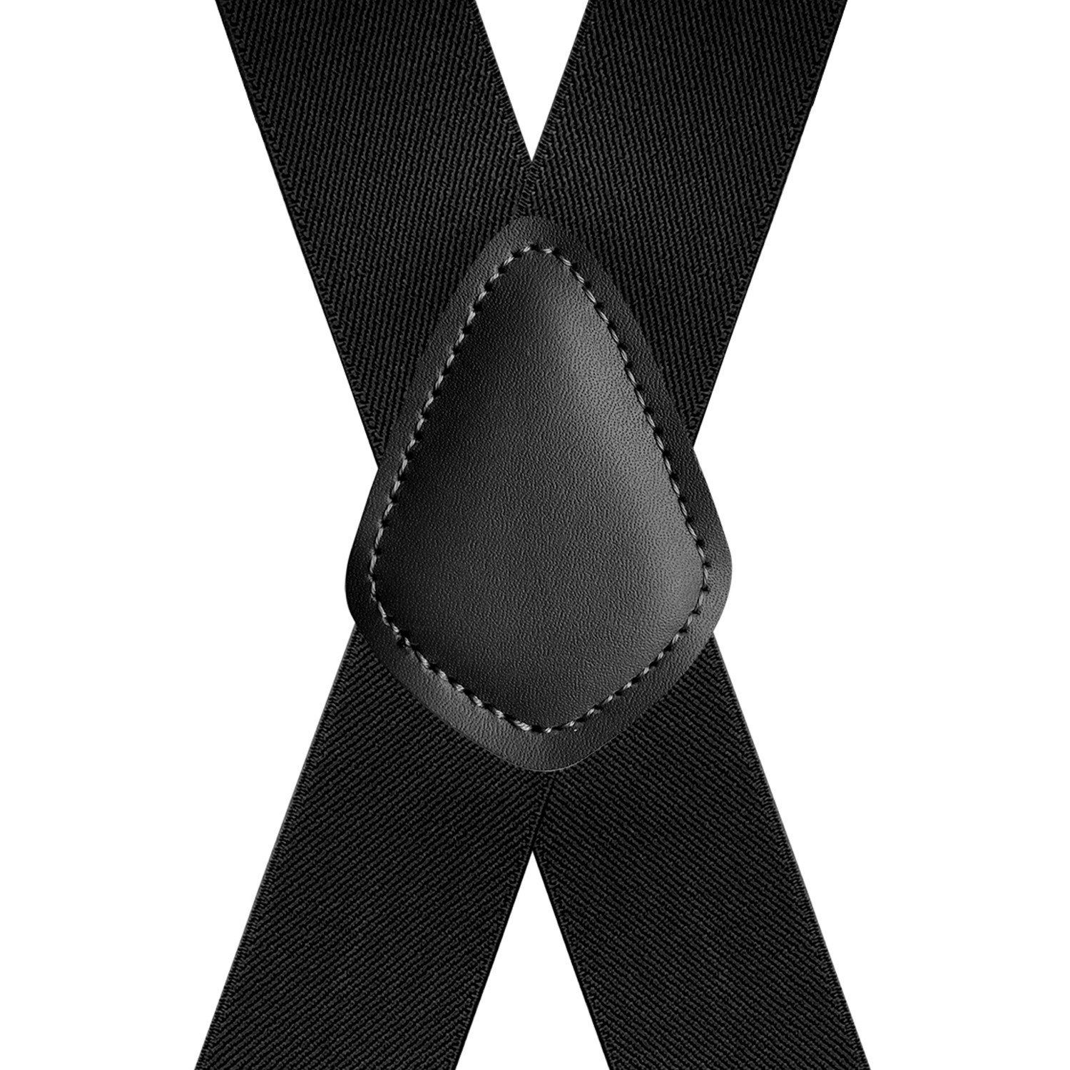 Wytrzymałe, duże i wysokie szelki dla mężczyzn, szerokość 3,5 cm, X-back, 4 mocne klipsy, regulowane elastyczne szelki do spodni, paski