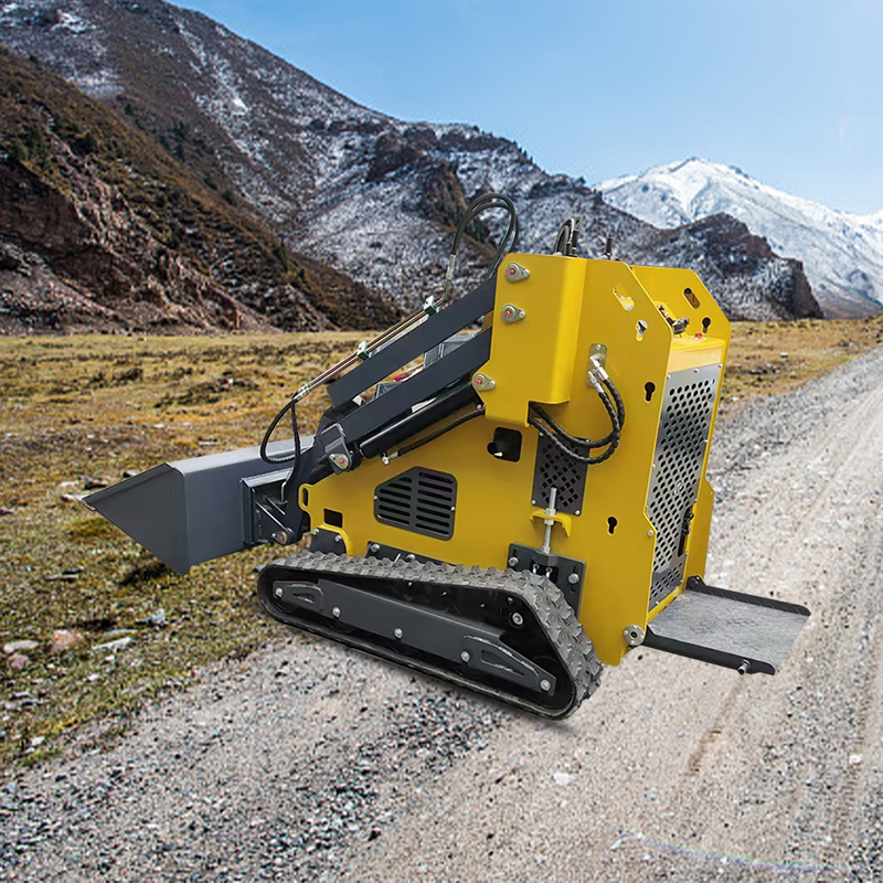 油圧ポンプ付きカスタマイズされた 430 スキッドステアローダー高品質多機能ローダーアクセサリーはすぐに変更できます