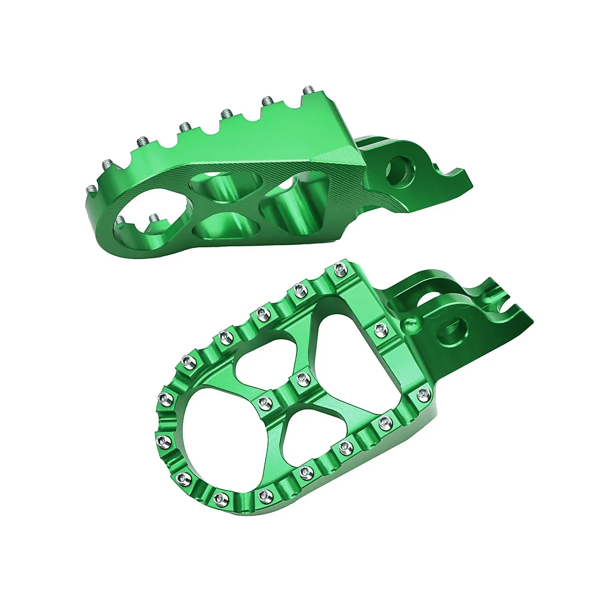 Apoio para os pés da motocicleta cnc, pedais para honda cr 125 250 150r cr250r crf 150r 250r 450r 250 450 x rx l m 2002-2023
