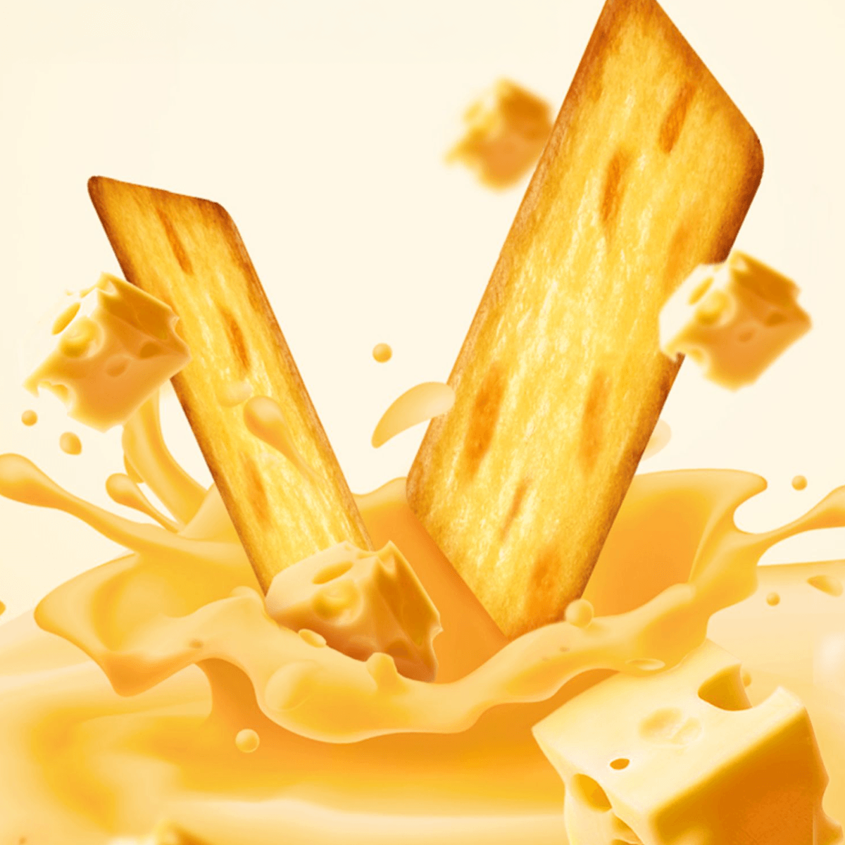 [5Packs] Koobi Cheese Crisp Cookies , Golden Samurai Rock Grilled , 7.62 oz*5Packs