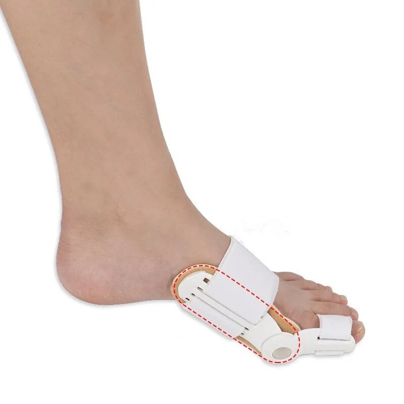 Big Toe Hallux Valgus Orthese Tag- und Nachtstilschuhe für Männer und Frauen mit überlappenden Zehen Big Toe Eversion Orthese