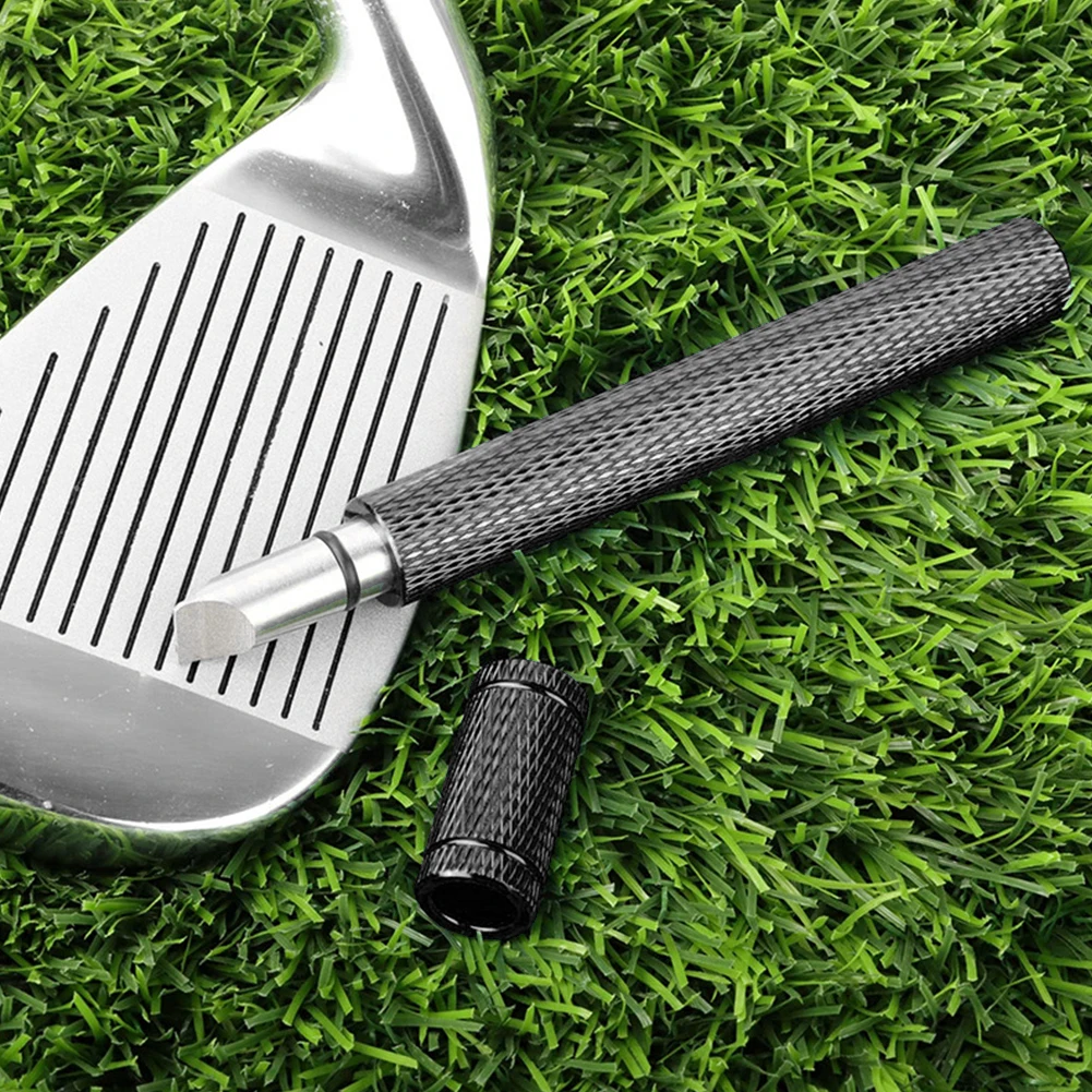 Affilatrice per scanalature per mazze da golf Strumento per scanalatura e pulizia in acciaio inossidabile per scanalatura di cunei e ferri da stiro Scanalature a U e a V