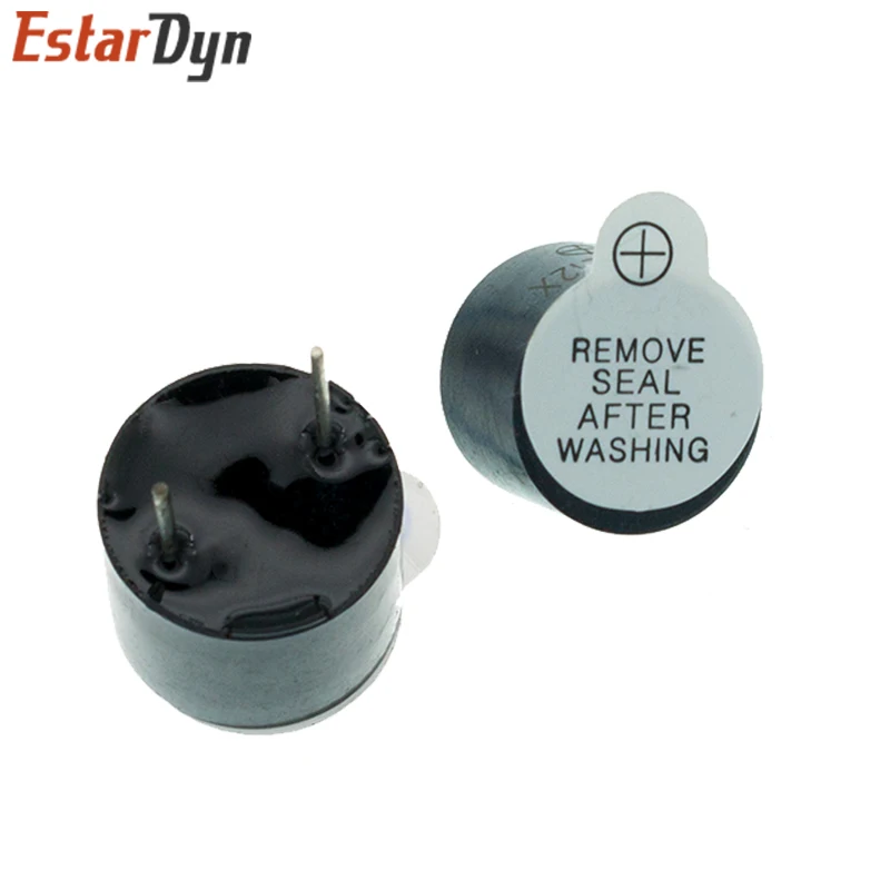 10 Uds zumbador activo 3V/5V/12V/16R TMB12A03 TMB12A05 TMB12A12 tono de pitido continuo largo magnético 12095 12*9,5mm Mini altavoz