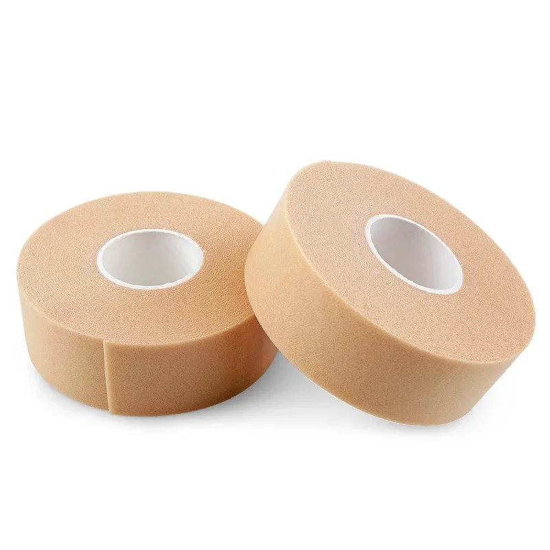 1 rollo de cinta de vendaje para el talón impermeable, vendaje elástico autoadhesivo multifuncional, yeso de goma médico, almohadilla antidesgaste para los pies