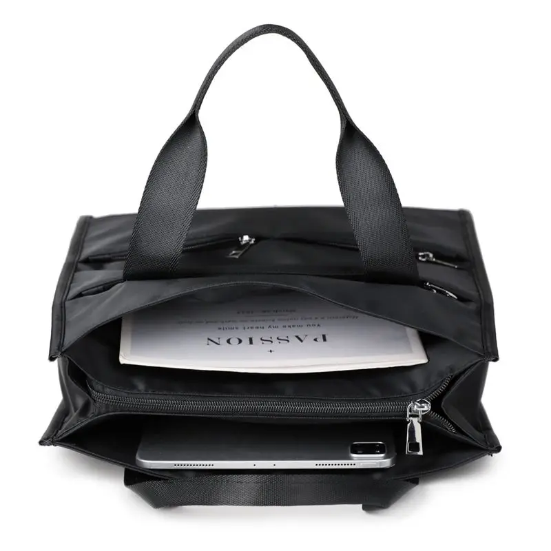Computer Briefcase Business Bag Multifunctional Thickened Waterproof Men and Women Universal Large Capacity Handbag