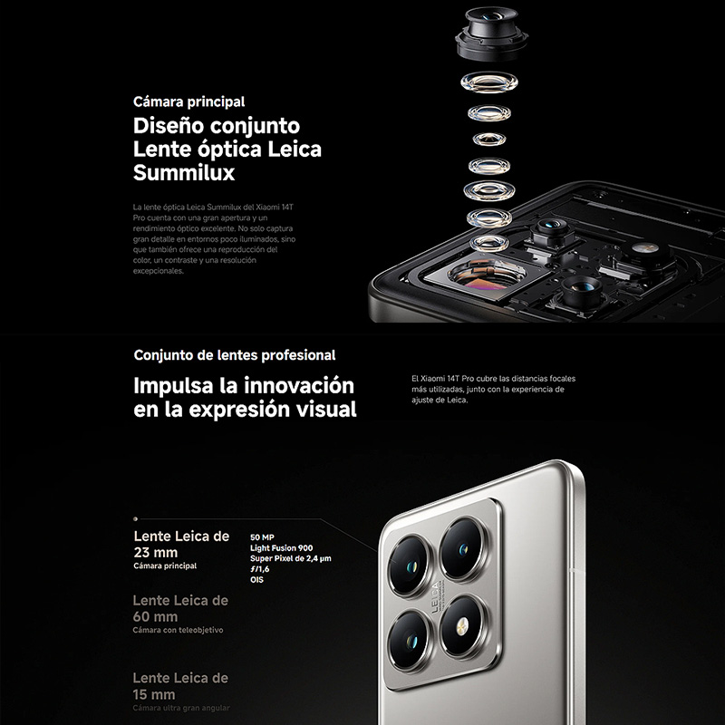 Globale Version Xiaomi 14T Pro 5G Globale Version 50MP Leica Kamera MediaTek Dimensity 9300+ 6.67'' 144Hz AMOLED 120W HyperCharge Handy