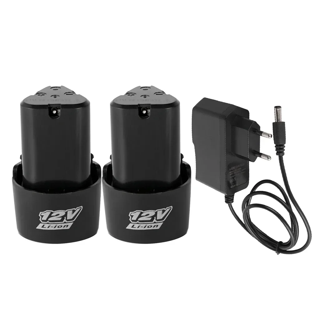 Batería de iones de litio recargable Universal, 12V, 1500mAh, para destornillador eléctrico, taladro eléctrico, Mini herramientas de amoladora angular
