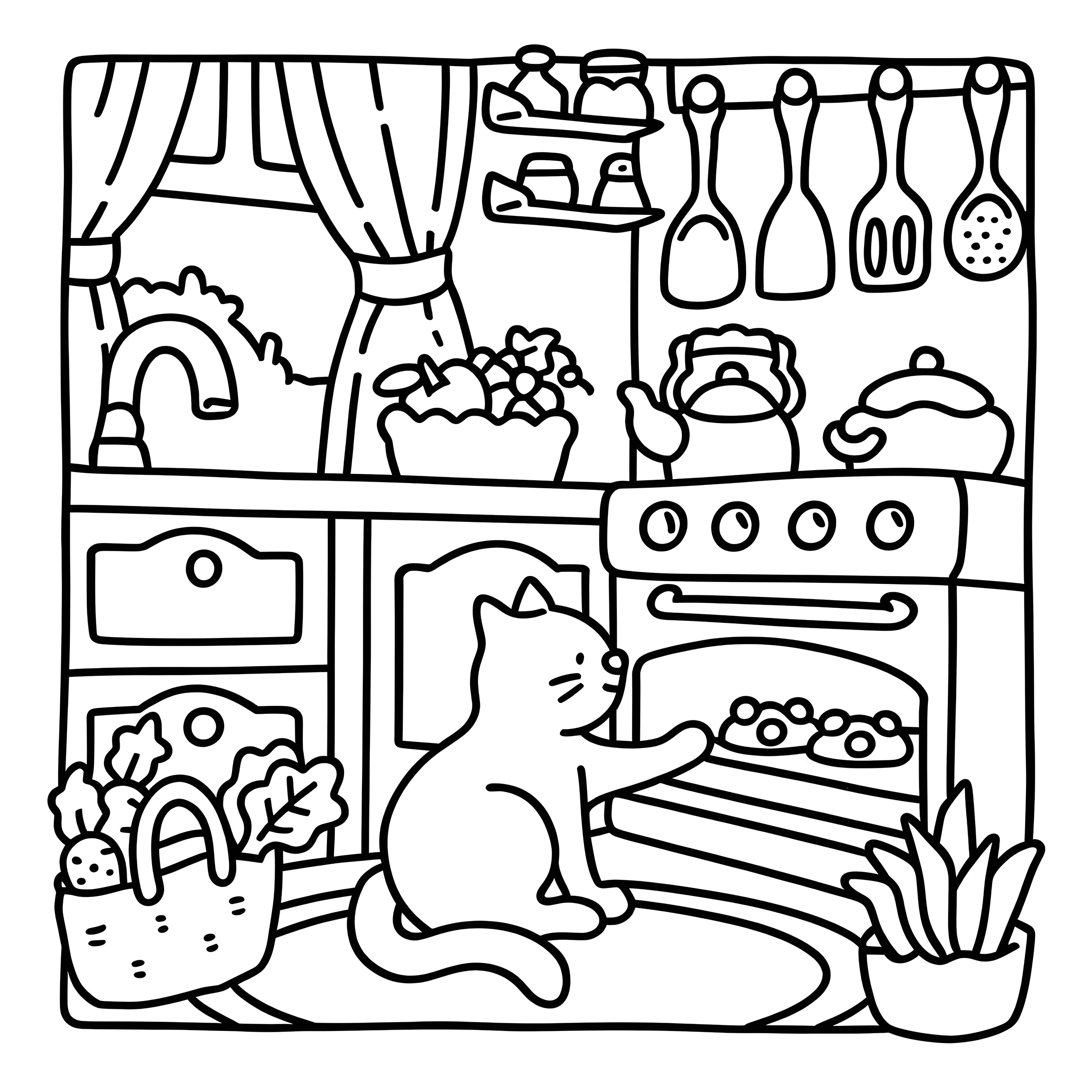 CAT MOMENTS Libro da colorare con motivi audace e facile per adulti Simpatico libro da disegno Regalo perfetto per feste e compleanni