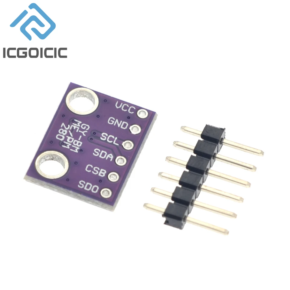 I2C/SPI BMP280 5V 3,3V Digitalmodul Temperatur Luftdrucksensormodul für Arduino GY-68