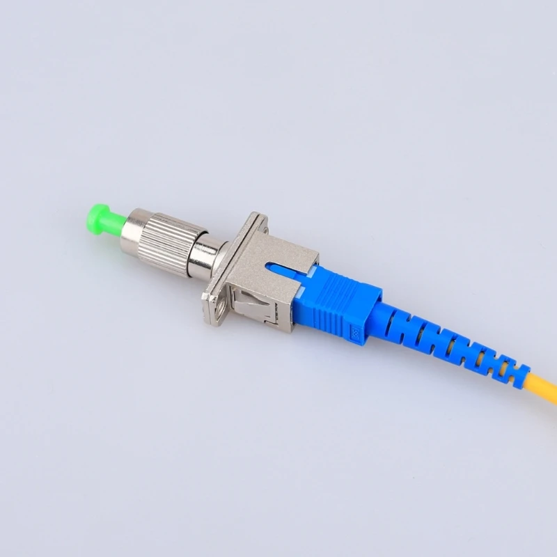 Reusable FC Männlichen zu SC Weibliche Optische Faser Kabel Adapter Single/Multimode Adapter Koppler Hohe Zuverlässigkeit