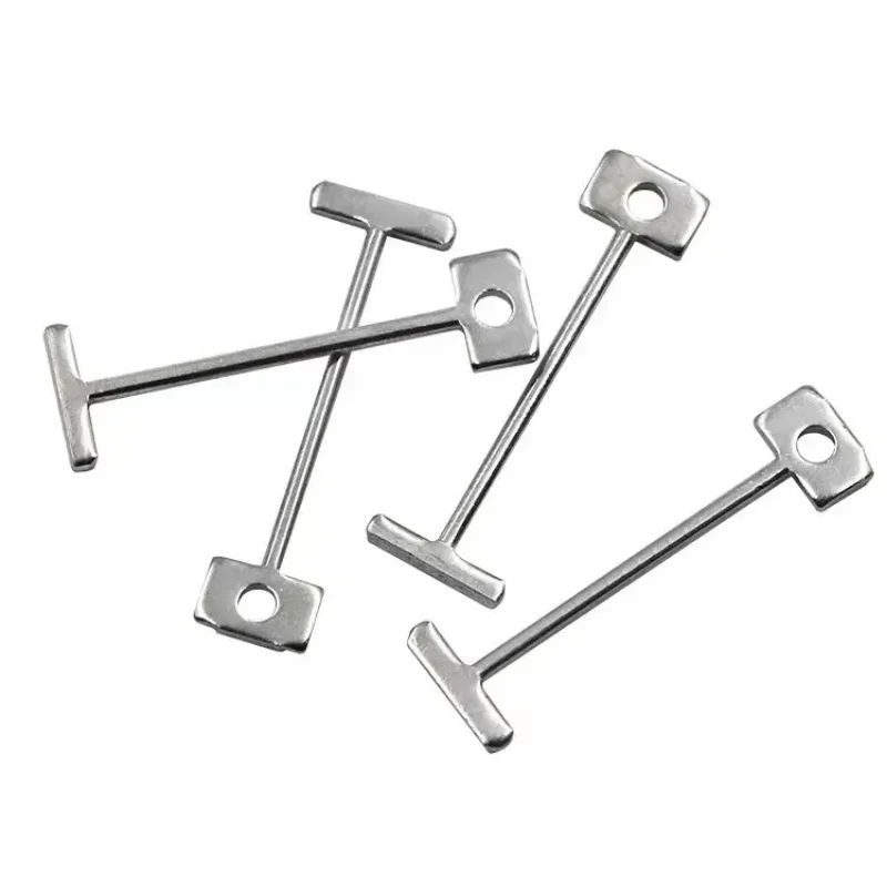 100 Pcs Replacement Steel Needles for Ceramic Tile Leveling System Clips Wedges Spacers Floor Tile Laying Construction Tools