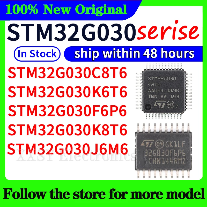 STM32G030C8T6 STM32G030K6T6 STM32G030F6P6 STM32G030K8T6 STM32G030J6M6 STM32G030F6P6TR Alta calidad Nuevo