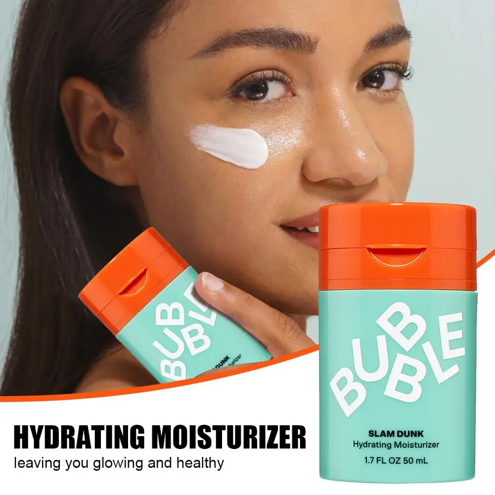 50/55ml bolha cuidados com a pele nicotinamida controle de óleo e creme hidratante de reabastecimento de água para pele normal a seca cuidados diários