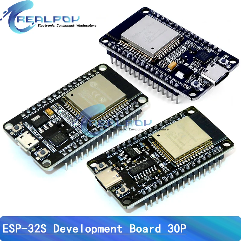 ESP32 Micro / Type-c USB CH340C CP2102 WiFi+Bluetooth Ultra-Low Power Dual Core ESP32-DevKitC-32 ESP-WROOM-32 Expansion Board