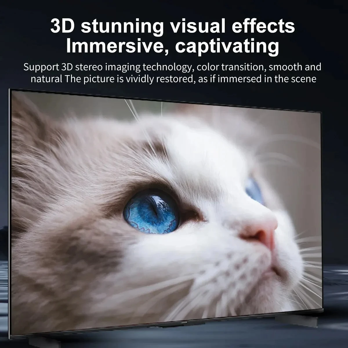 สายเคเบิลโปรเจคเตอร์แบบถักยาว 2 เมตร สำหรับคอมพิวเตอร์ รองรับ 4K 60Hz สายแปลงวิดีโอ HD Type-C เป็น HDMI สายเชื่อมต่อจอภาพแบบเดียวกันสำหรับทีวี