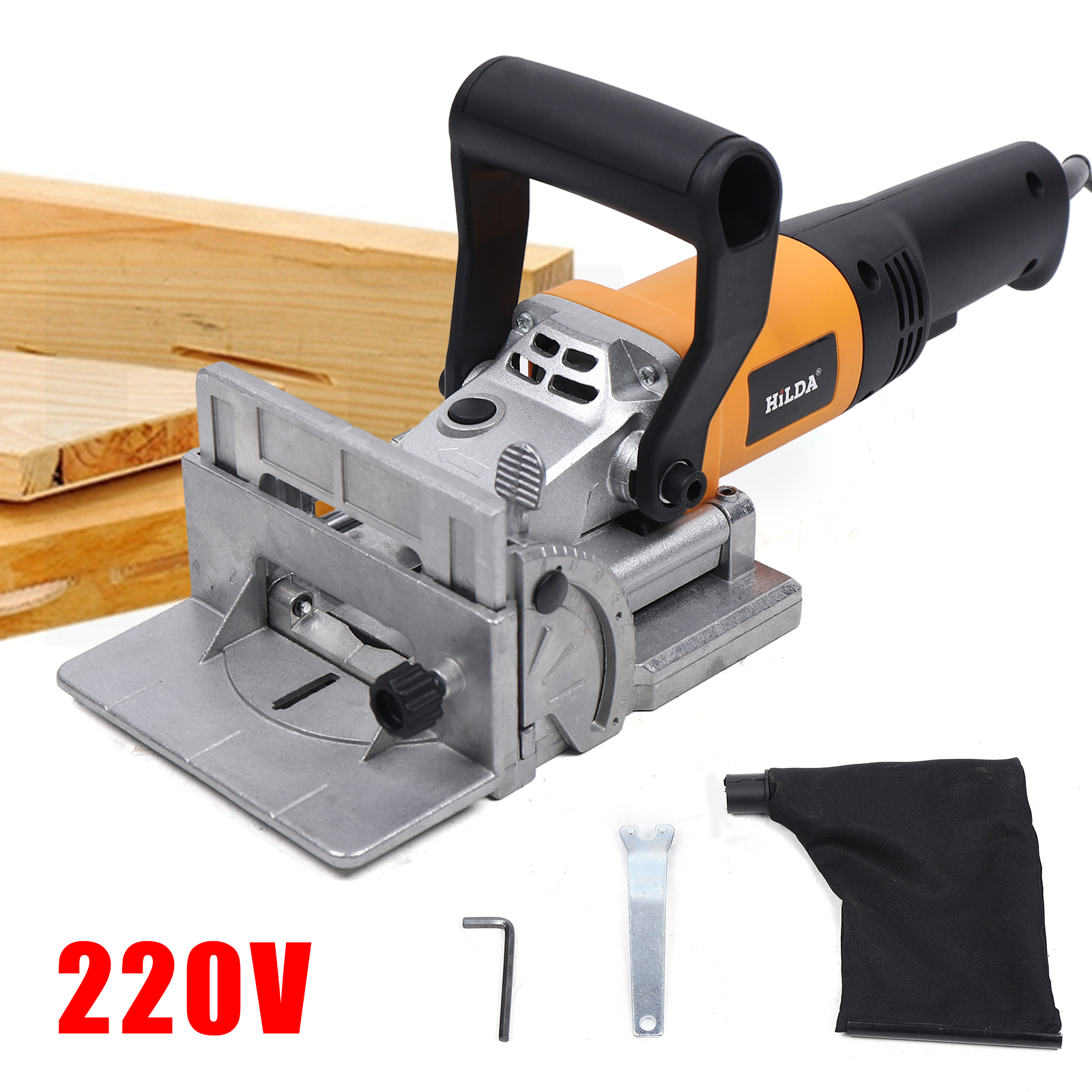 Holz bearbeitungs zapfen maschine Holz schlitz maschine für Docking brett 760w 220v