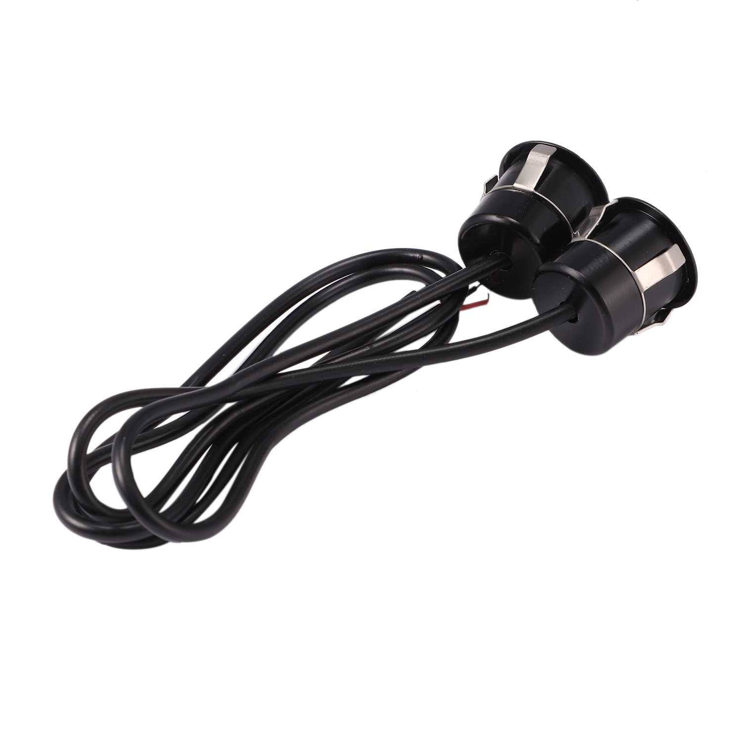 2 stks LED Eagle Eye Backup Light Mist Rijden Lamp Auto Motor Wit Licht 9 W zwart