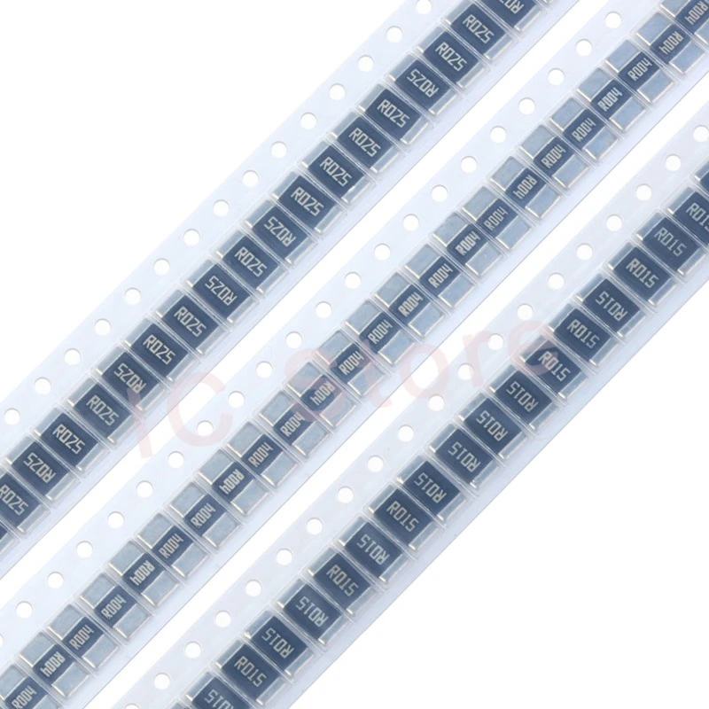 10PCS 2512 SMD Alloy Resistor 2W 1% Resistors R001 R002 R003 R004 R008 R009 R010 R012 R015 R020 R025 R060 R070 R100 R120 R150