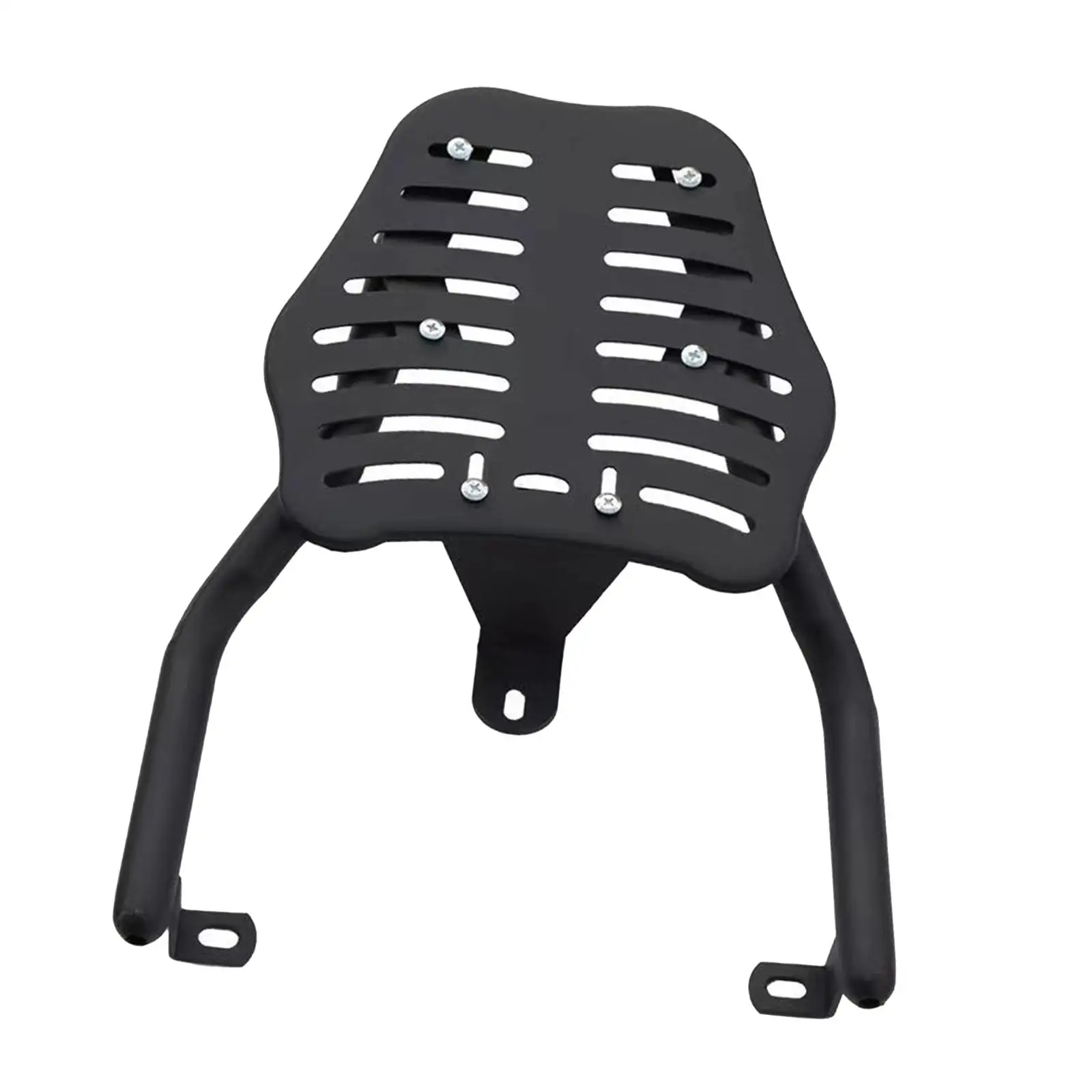 リア荷物ラックキャリアバイクアイアンテールケースブラケットエクステンダーキャリア耐久性のある交換部品オートバイリアフェンダーラック
