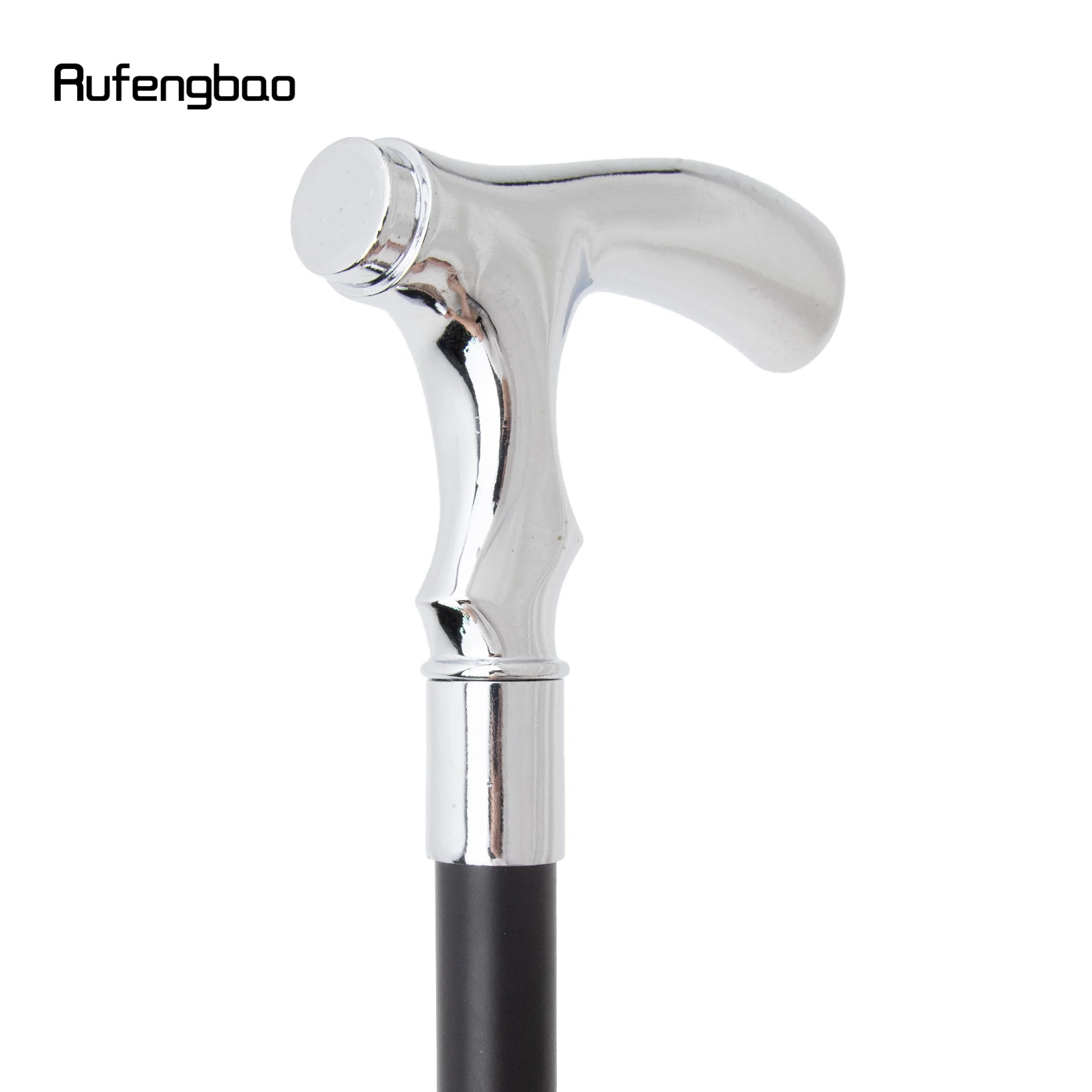 Branco t forma moda cavalheiro bengala decorativa vara cospaly festa do vintage moda bengala crosier 92cm