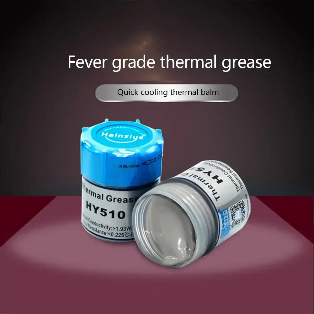 LD HY510 Desktop Computer CPU Thermal Grease Compound Paste Heat Conductive Silicone Paste for Cooling Heat Sink with Scraper