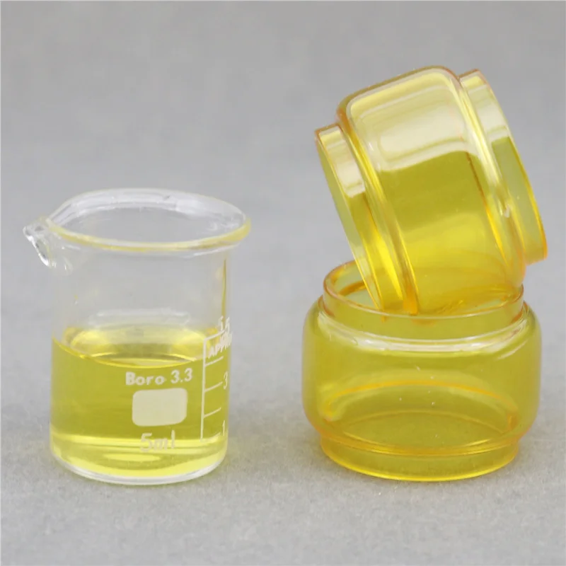 Tubo de taza medidora de vidrio BUBBLE YUHETEC para malla 24 RTA Zeus X Sub Ohm Tank Dual ZX II Z L200 S100 Aegis solo 2 kit Legend Max