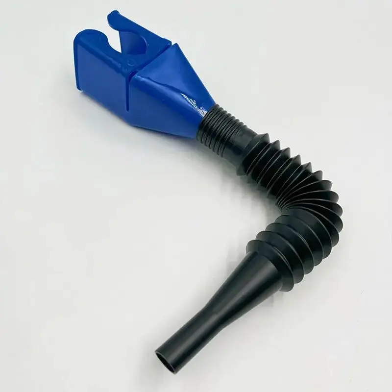 Embudo de aceite de motor de gasolina de repostaje de motocicleta de coche de plástico, herramienta de transporte de filtro, accesorios de embudo de cambio de aceite