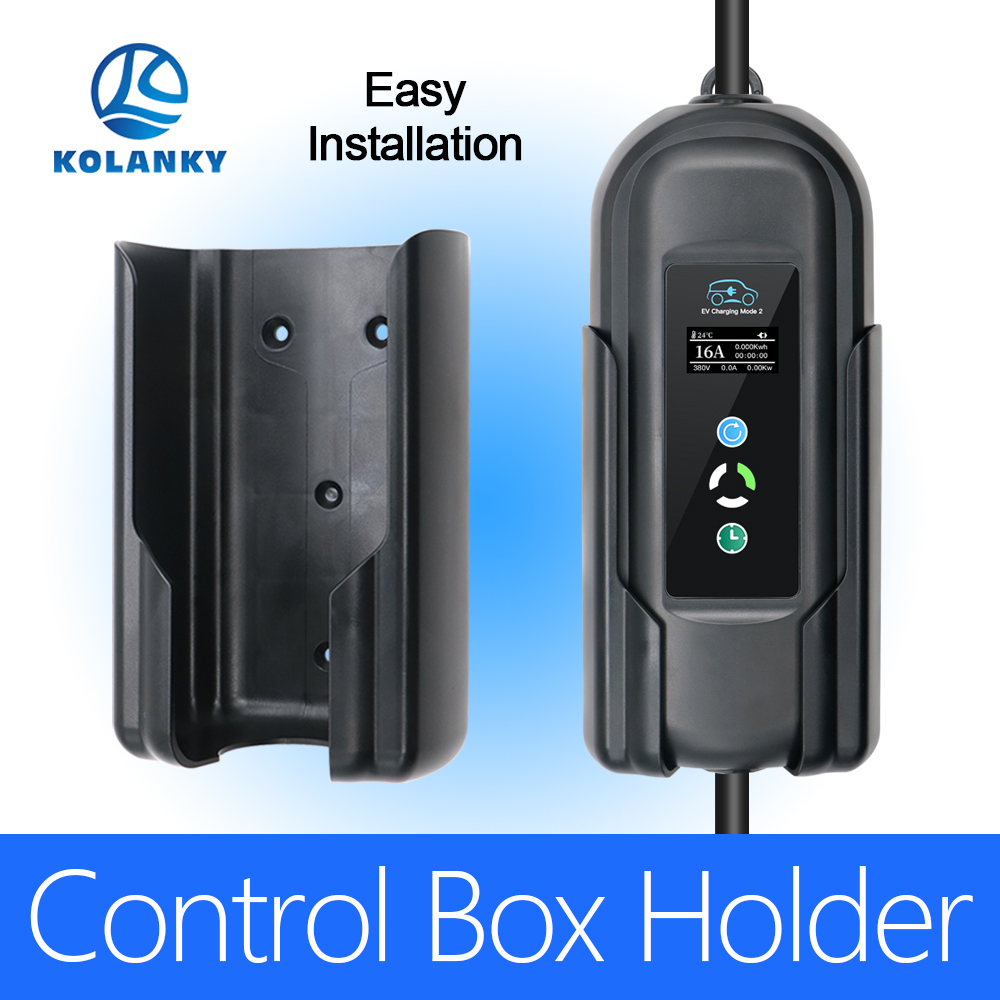 Kolanky Electric Vehicle Control Wall box Holder Cable Hook Any One For Portable EV Charger