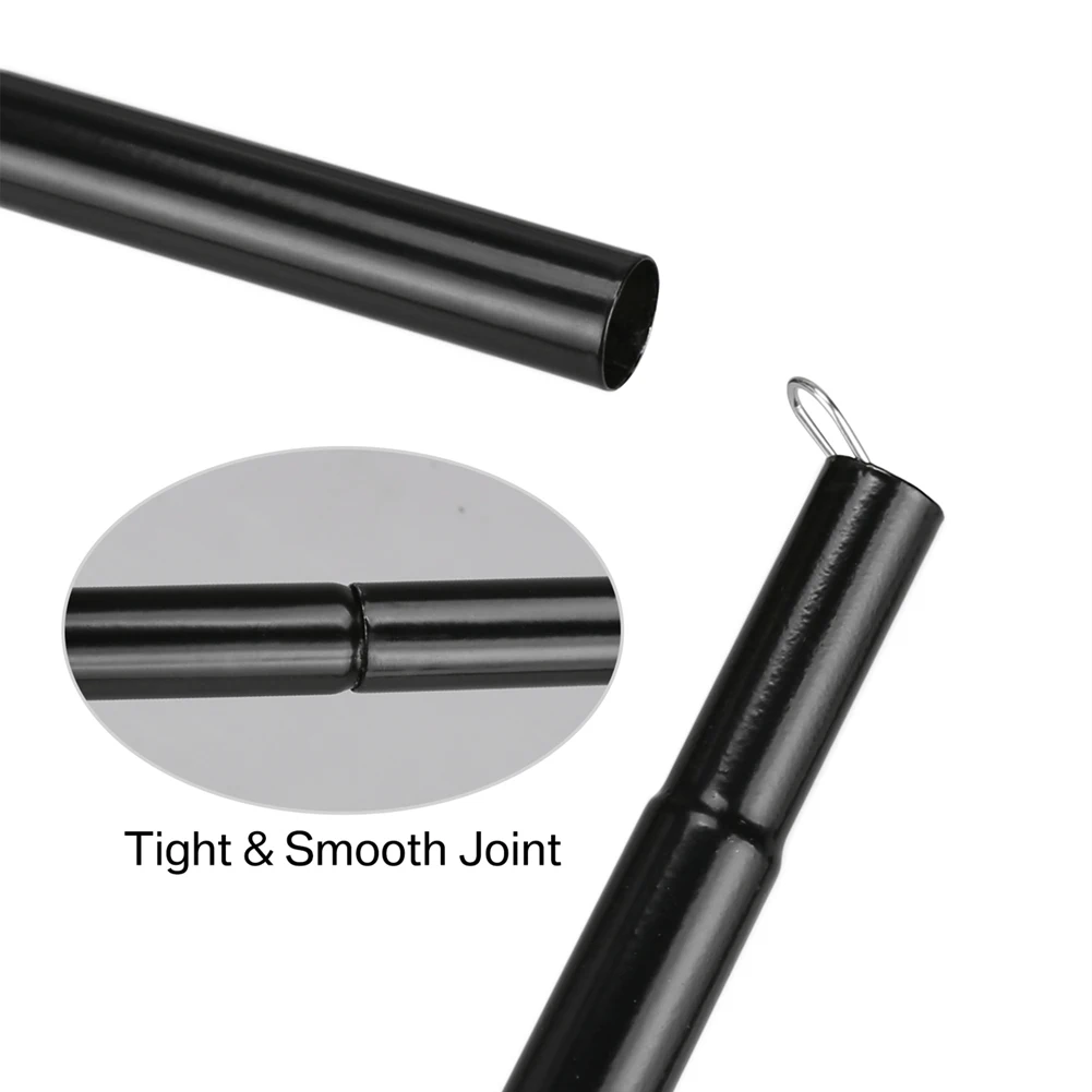 Telescopic เต็นท์เสา 2 ชุดปรับอลูมิเนียมอัลลอยด์สําหรับ Trailor Backpacking เดินป่าตั้งแคมป์กันสาด Shelter Canopy