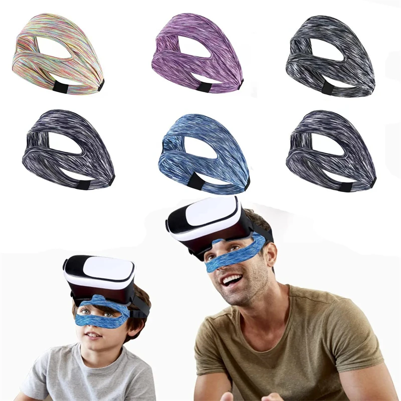 Accesorios para Oculus Quest 2, cubierta de máscara VR, banda transpirable para el sudor, auriculares de realidad Virtual para Meta Quest 3 Pico 4 Vision Pro