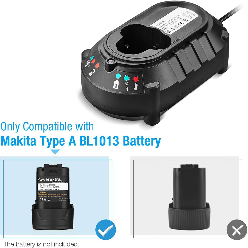 Charger for Makita BL1013 BL1014 10.8V-12V Li-ion Batteries DC10WA Electrical Drill Screwdriver Tools Power Supply Charger