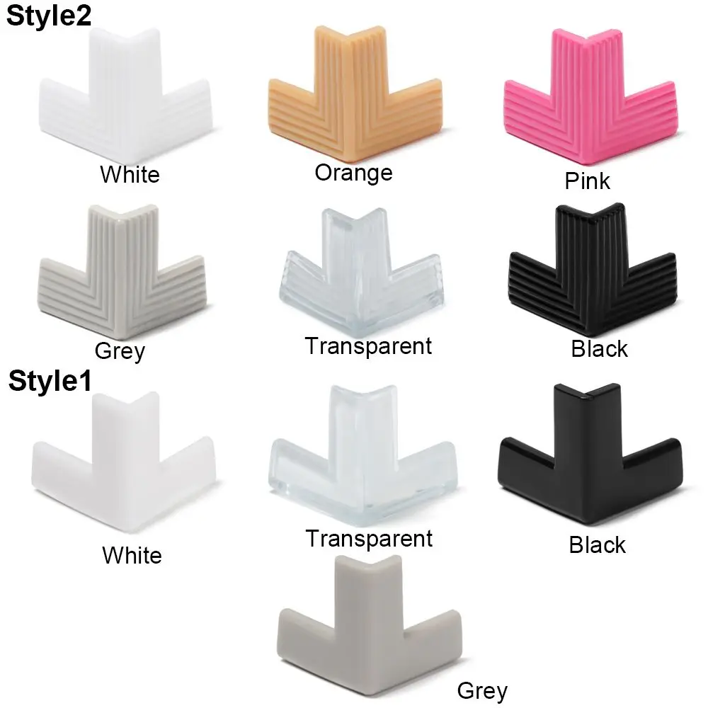 4PCS ซิลิคอนเด็กปลอดภัยมุมโต๊ะมุมยามเด็กความปลอดภัย EDGE Guards สําหรับเด็กทารกป้องกัน