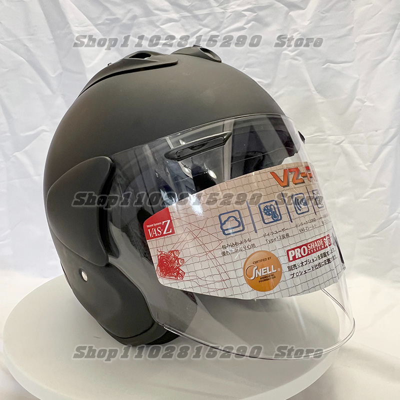 VZ-RAM Matte Black Half Helmet Unisex Motorcycle Off-Road SZ-R VAS Helmet Downhill Racing Mountain Cross Casco Capacete